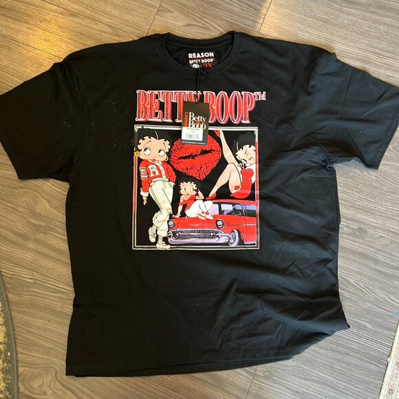 3-Shirt Bundle XXL – Betty Boop, Dodge Hellcat, ODB Licensed Graphic Tees NWT - Picture 5 of 7